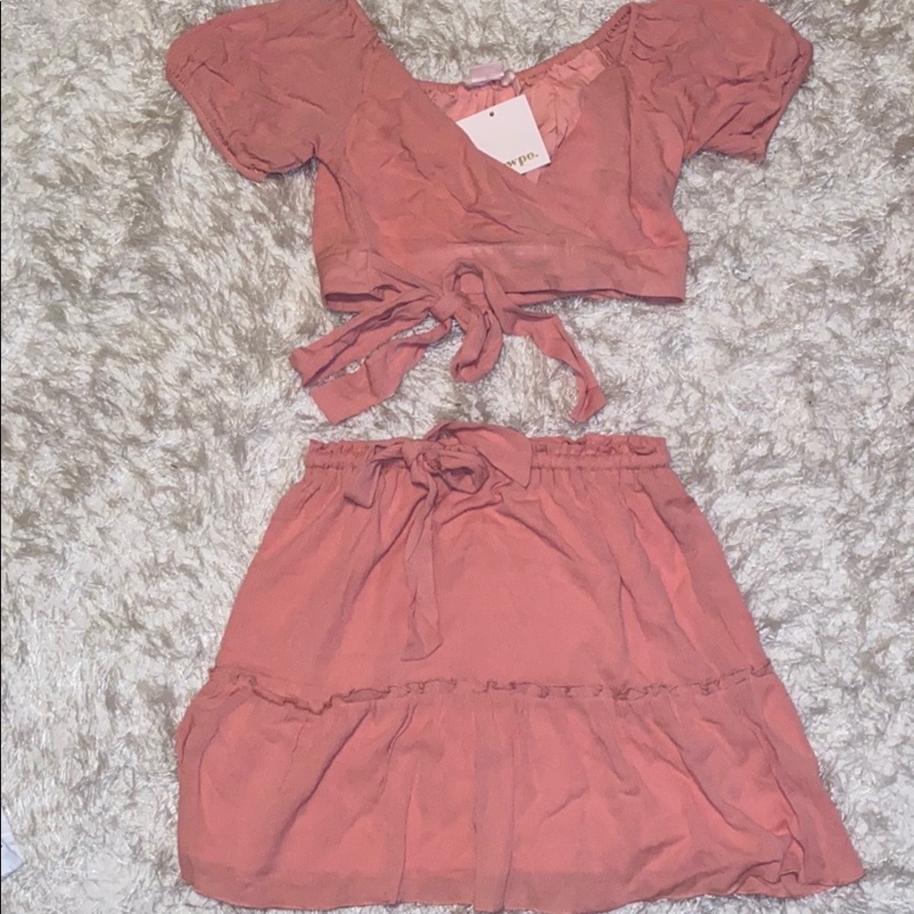 Light pink set, never worn